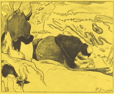 The Washerwomen by Paul Gauguin
