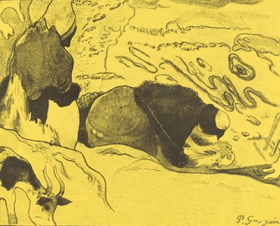 The Washerwomen, 1889 by Paul Gauguin