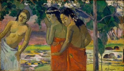 Three Tahitian Women by Paul Gauguin