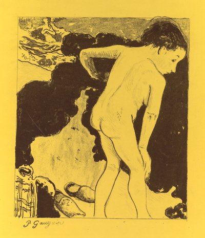 Volpini Suite: Breton Bathers by Paul Gauguin
