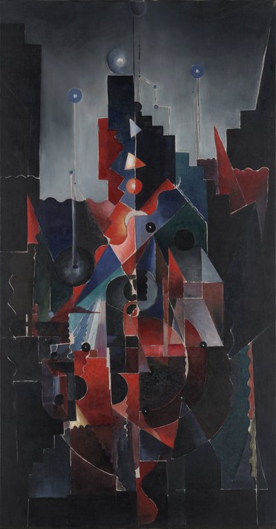 Construction in Blue by Paul Gaulois