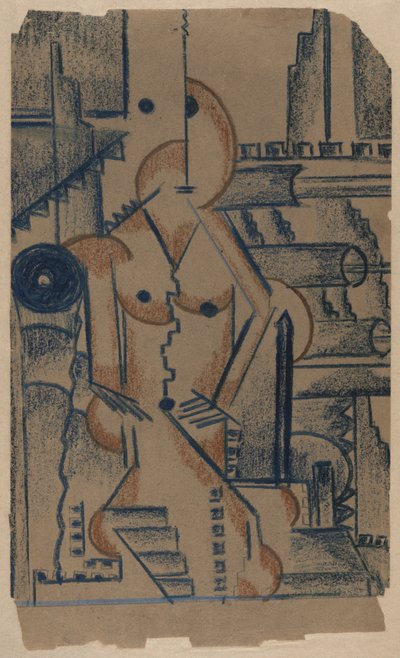 Seated Nude by Paul Gaulois