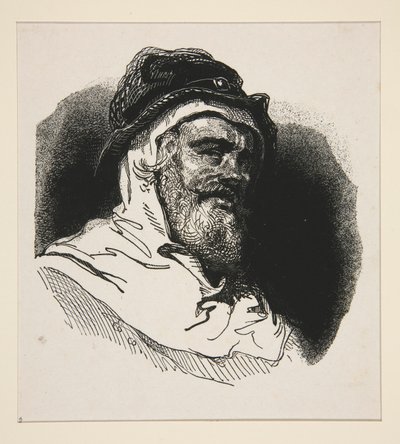 Bust by Paul Gavarni