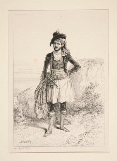 Spanish Smuggler by Paul Gavarni