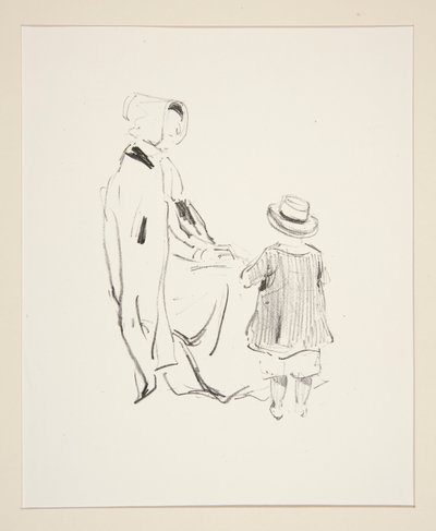 The Mother and the Child by Paul Gavarni