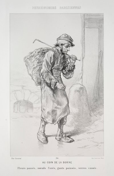 At the Corner of the Kiln by Paul Gavarni