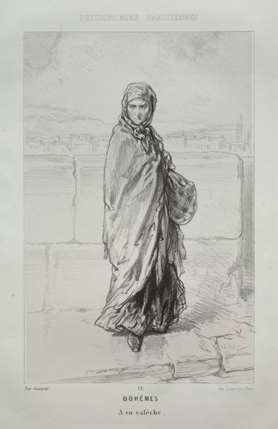 Bohemians by Paul Gavarni