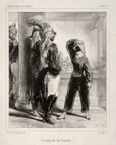 Carnaval by Paul Gavarni