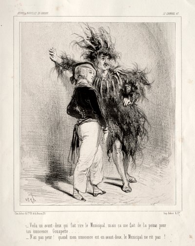 Carnival by Paul Gavarni