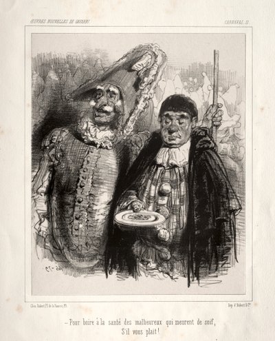 Carnaval by Paul Gavarni