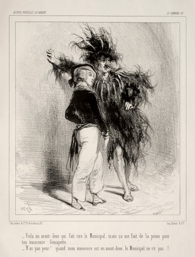 Carnival by Paul Gavarni
