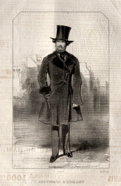 Costumes of Humann by Paul Gavarni
