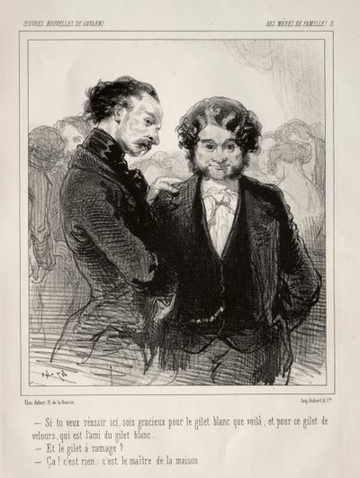 Des Mères de Famille! by Paul Gavarni
