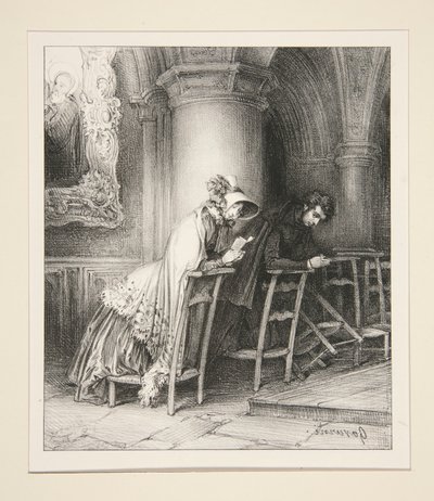 Fashionables / Parisian Fashions by Paul Gavarni
