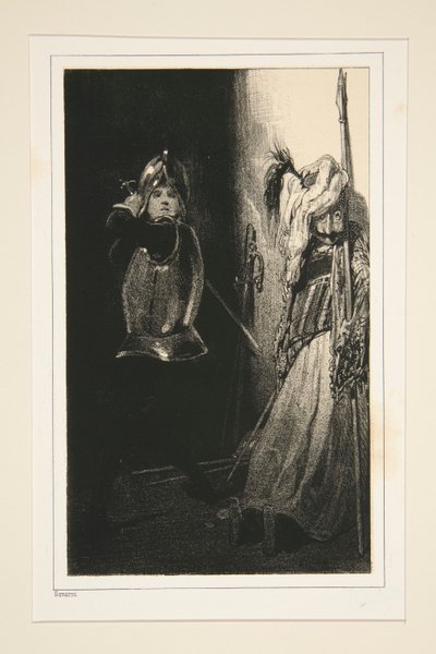 Henri IV and the Mannequin by Paul Gavarni