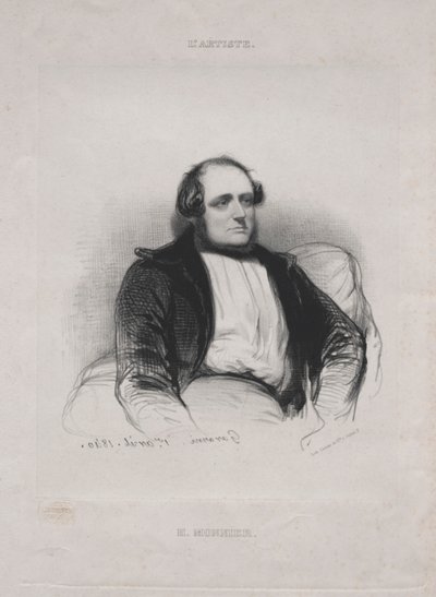 Henri (Bonaventure) Monnier by Paul Gavarni