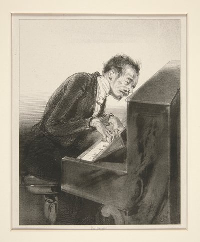 Melancholic Improvisations by Paul Gavarni