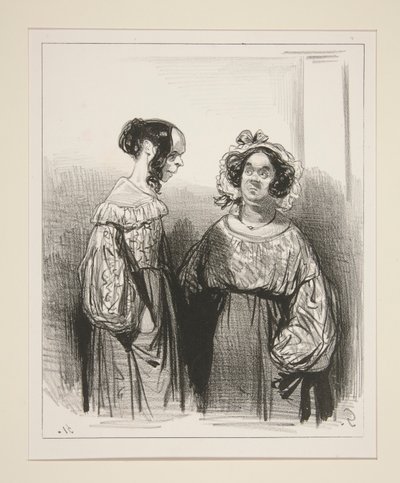 Will He Marry You? by Paul Gavarni