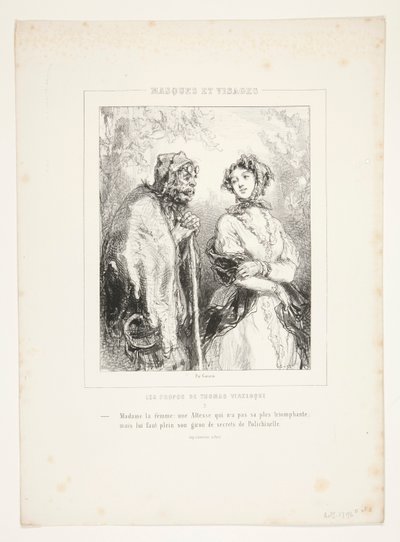 Madame la Femme: A Highness Who... by Paul Gavarni