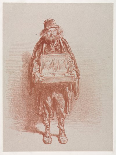 Traveling Merchant by Paul Gavarni