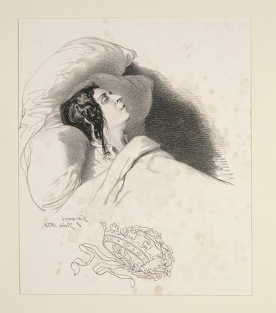 Mme. La Duchesse D by Paul Gavarni