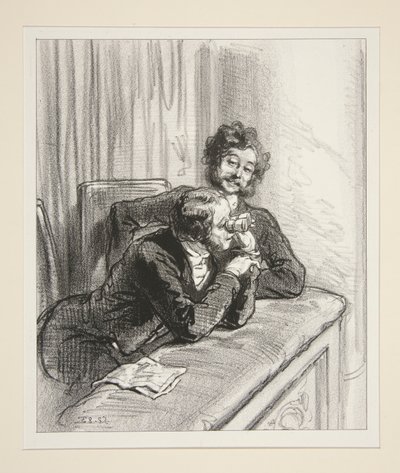 My dear, your wife is charming by Paul Gavarni