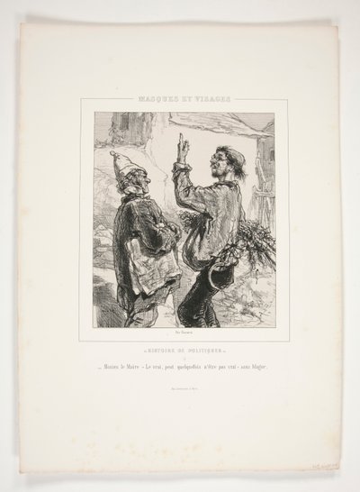 Mosieu le Maire by Paul Gavarni