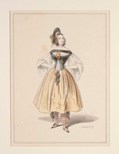 New Disguise by Gavarni, Executed by Babin by Paul Gavarni