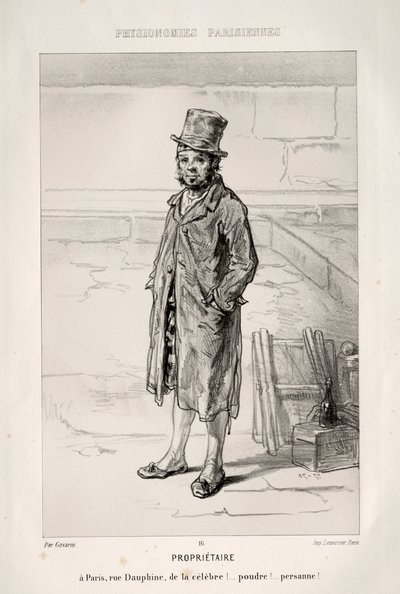 Propriétaire by Paul Gavarni