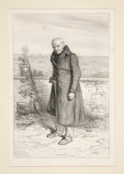 Ninety Years (Chevallier, father of Gavarni) by Paul Gavarni