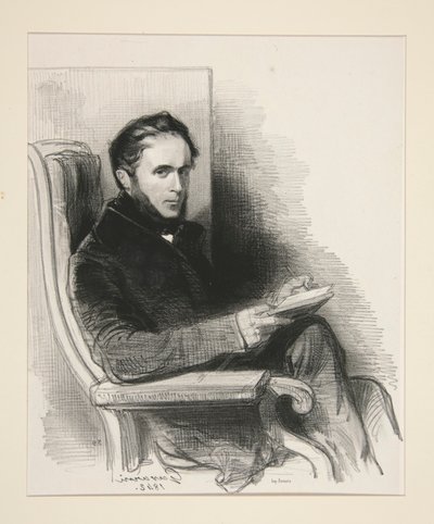 Raymond LaGarrigue by Paul Gavarni