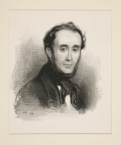 Raymond La Garrigue by Paul Gavarni
