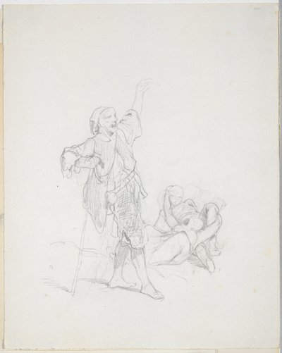 Study for Book Illustration by Paul Gavarni