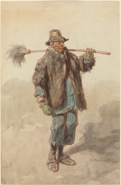 The Street Sweeper by Paul Gavarni