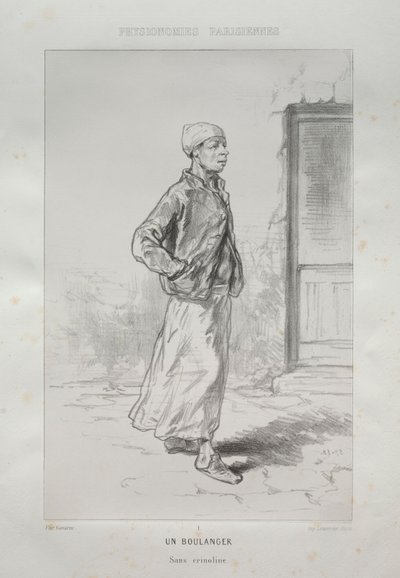 A Baker by Paul Gavarni