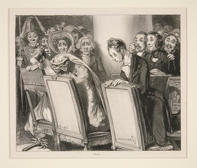 A Marriage of Convenience by Paul Gavarni