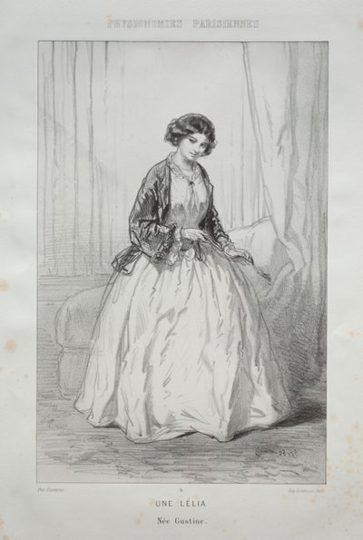 Une Lélia by Paul Gavarni