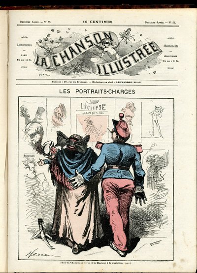 La Chanson illustree (magazine), number 55 by Paul Hadol