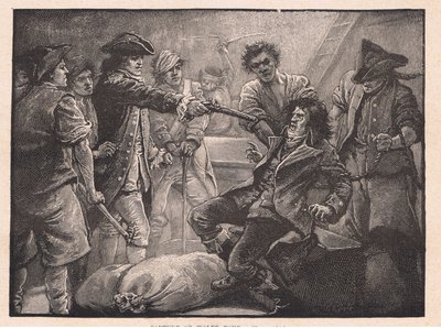Capture of Wolfe Tone AD 1798 by Paul Hardy