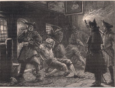 Press Gang at Work by Paul Hardy