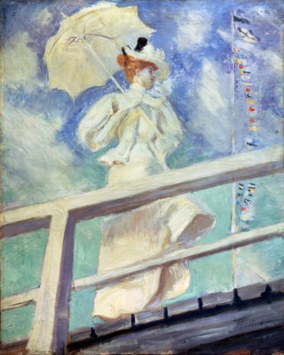 Lady in White by Paul Helleu