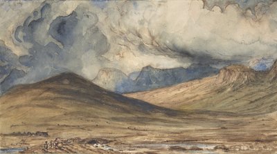 Mountains of Auvergne, 1831-33 by Paul Huet