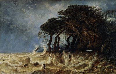 Spring Tide near Honfleur, c.1861 by Paul Huet