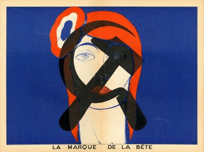The Witness, Satirical in Colours by Paul Iribe