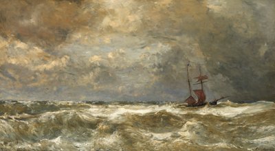 Rough Sea by Paul Jean Clays