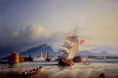 The Port of Leith by Paul Jean Clays