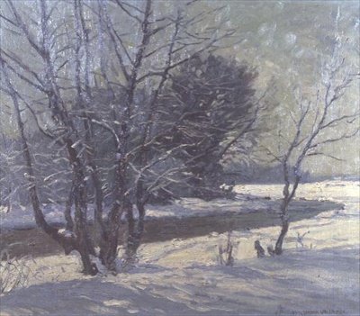 Winter Landscape by Paul Johann Walch
