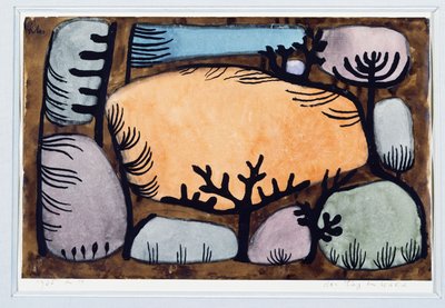 A Day in the Forest by Paul Klee