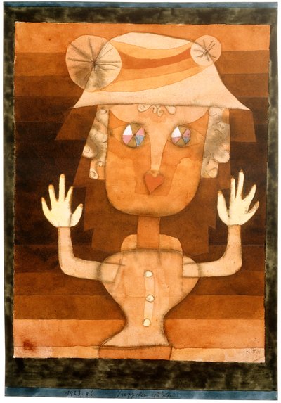 A Doll, 1923 by Paul Klee
