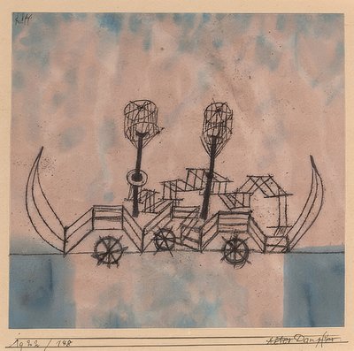 Old Steamer. 1922 by Paul Klee